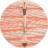 DMC Mouliné Spécial 25 Broderigarn, Ensfarvet, Røde/Gule/Orange nuancer